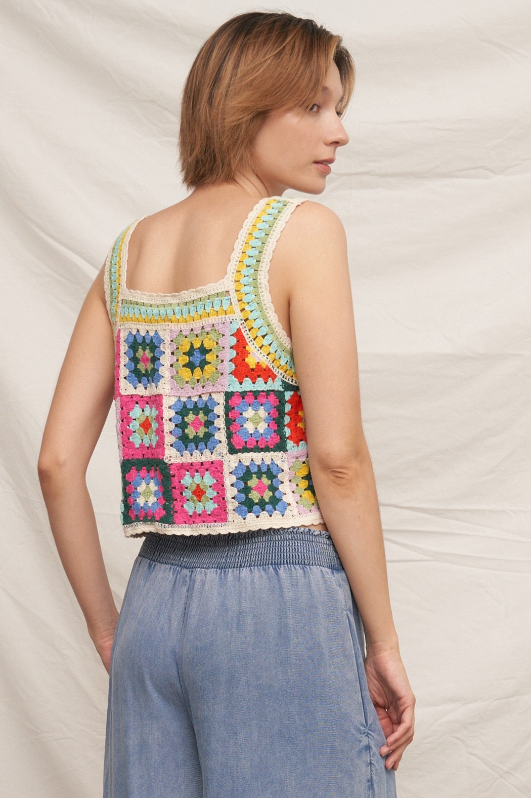 Jazzy Crochet Top