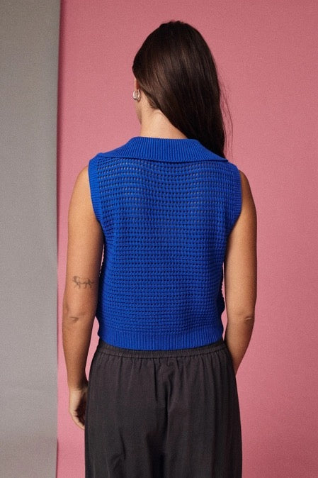 Cool Cobalt Knit