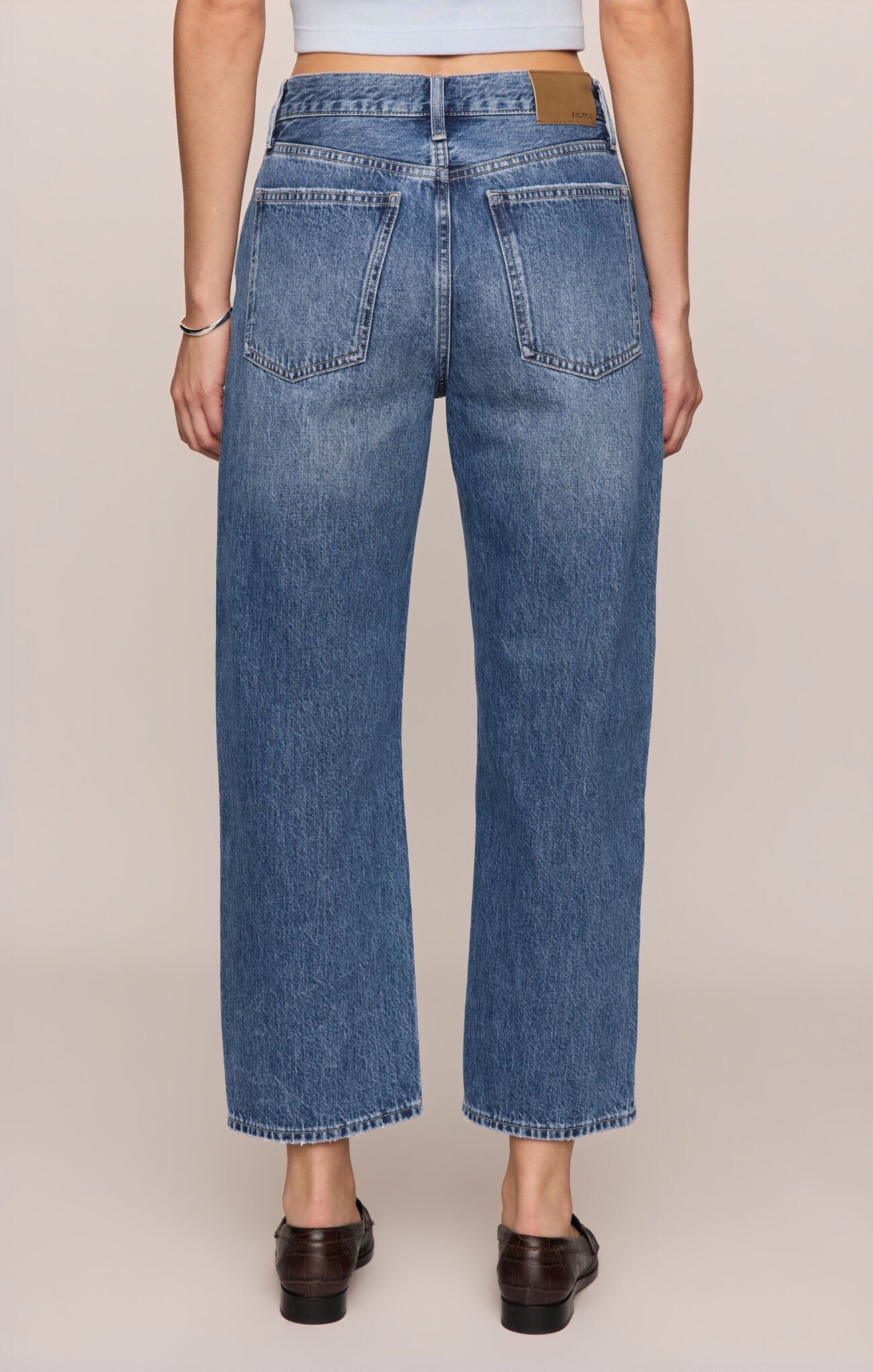 Bowed Ankle Denim