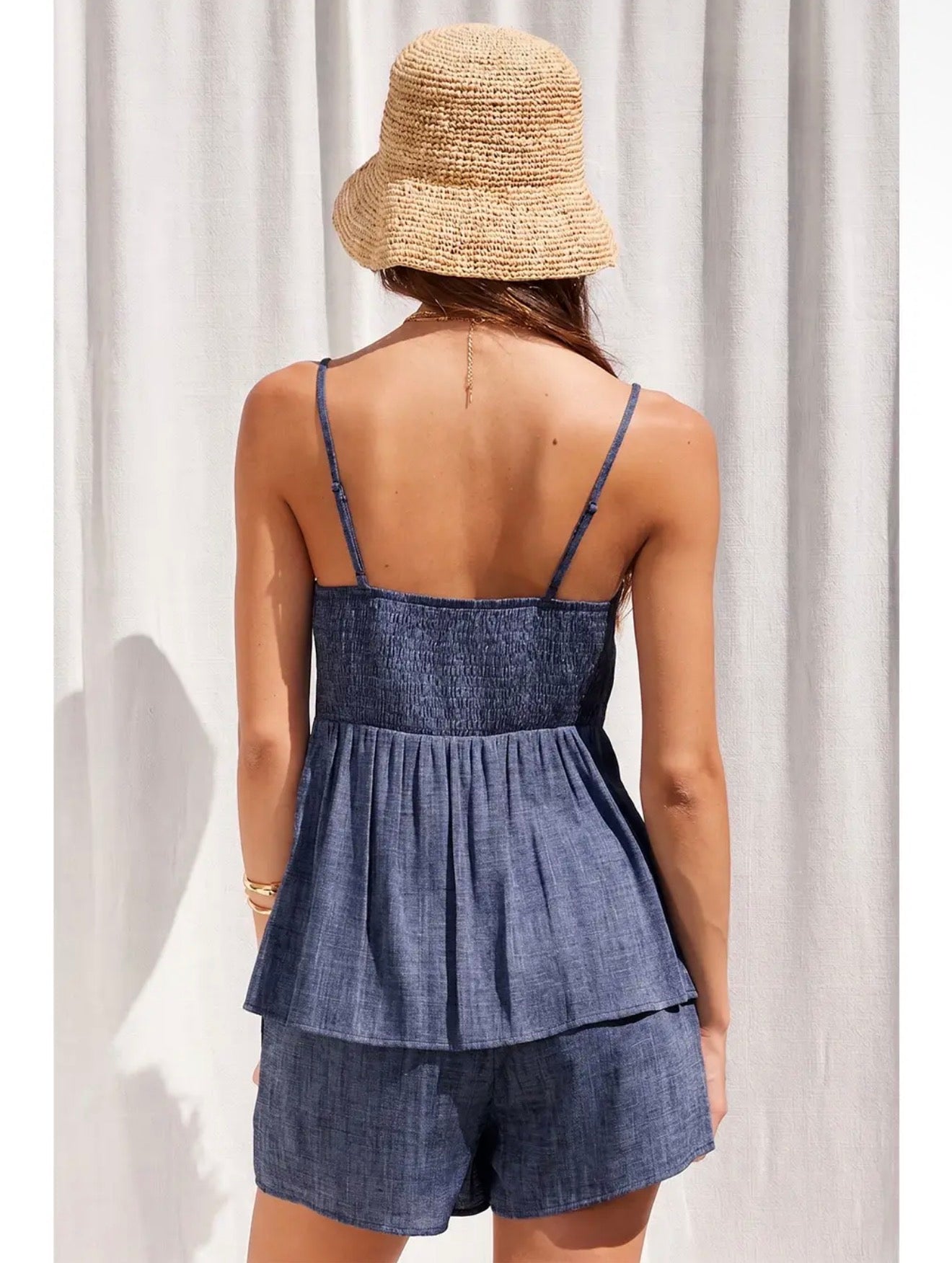 Denim Babydoll set