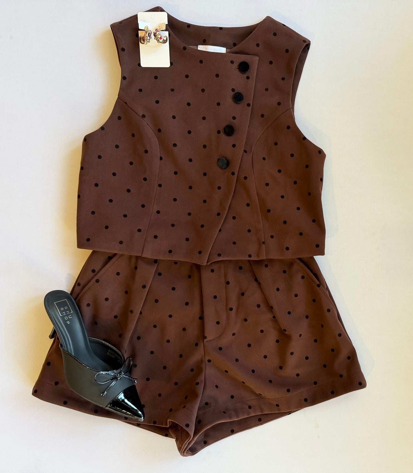 Chocolate Polka Set
