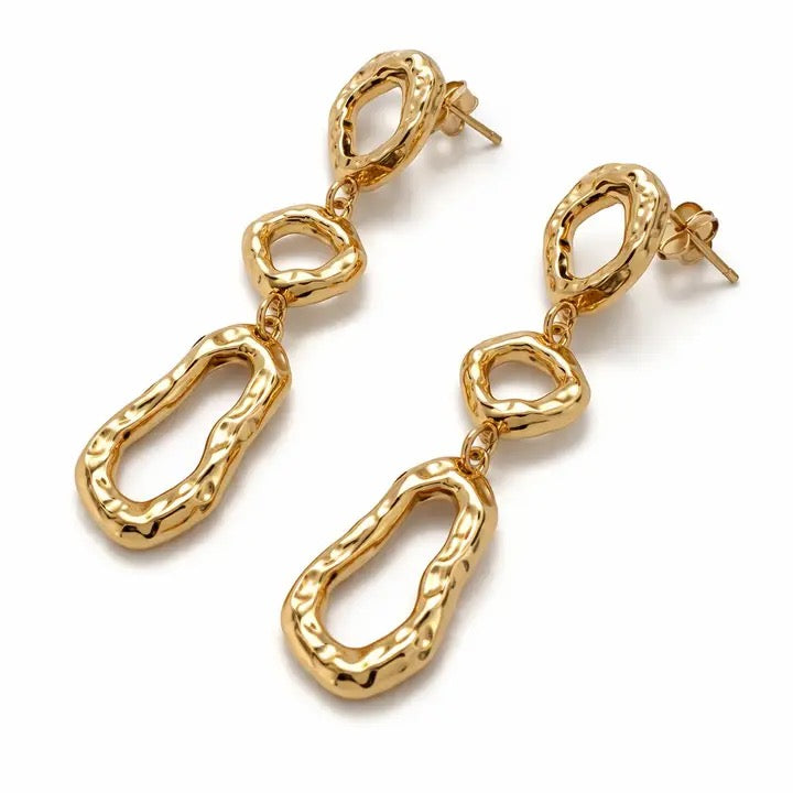 Molten Tier Earring