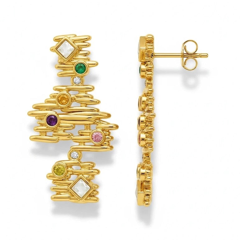 Shimmy Color Earring