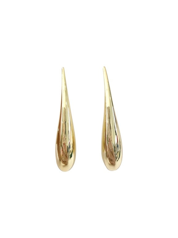 Gold Dropper Earring