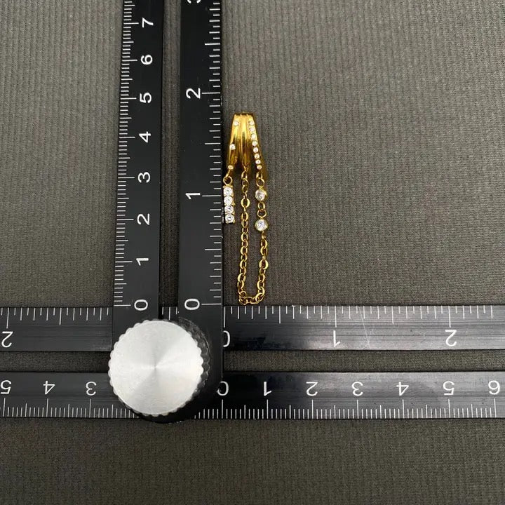 18k plated chainers