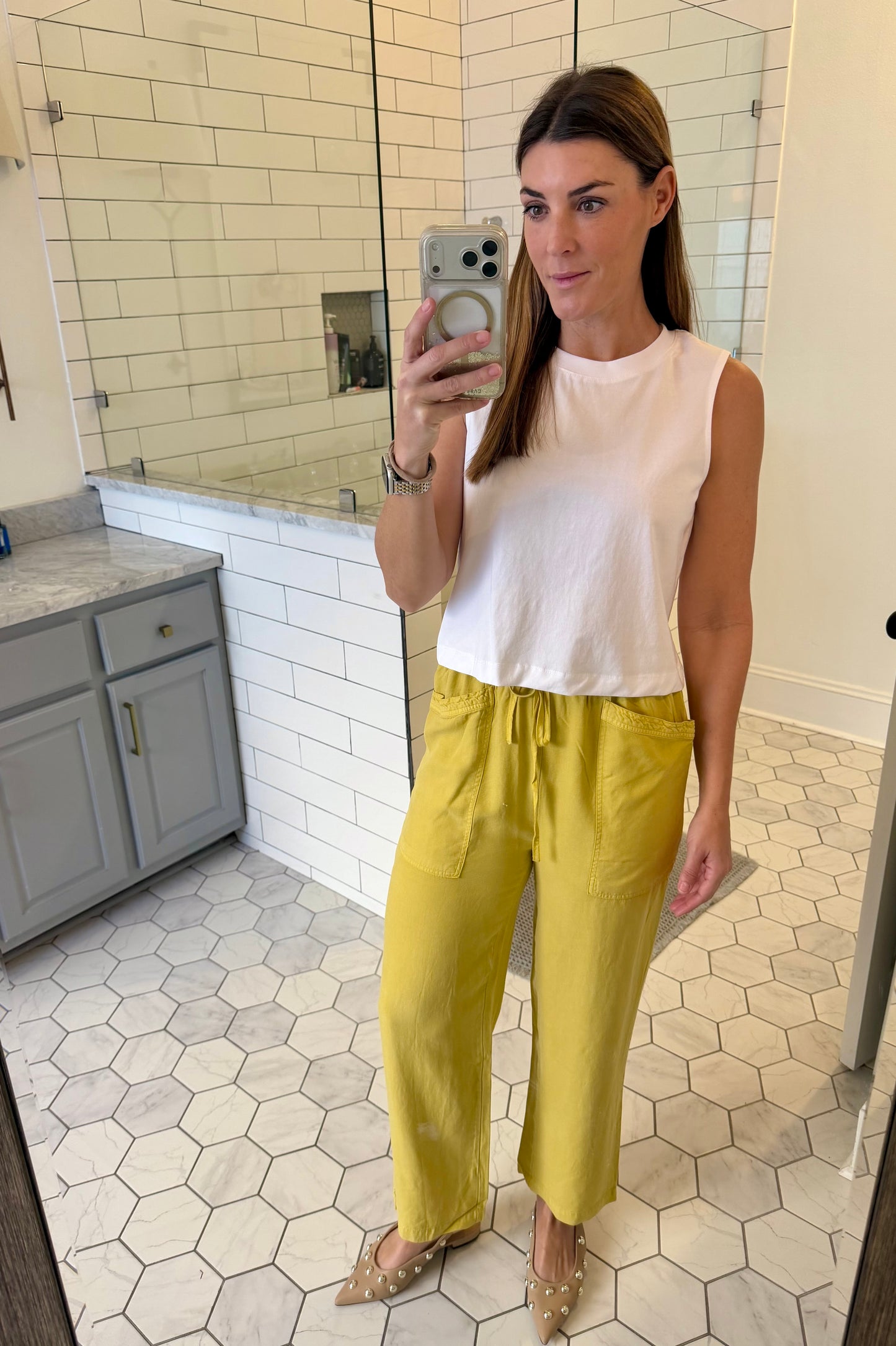 Tencel Drawstring Pant