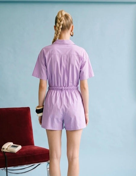 Lily Belted Romper