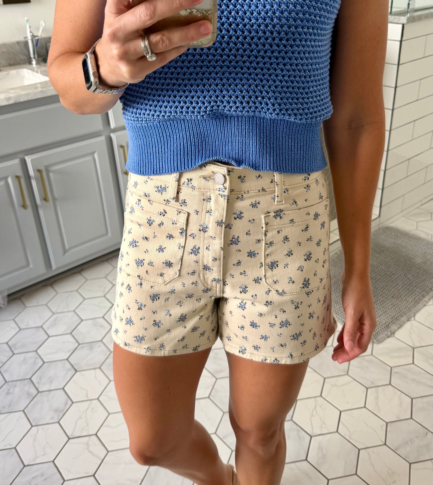 Flower Pocket Short