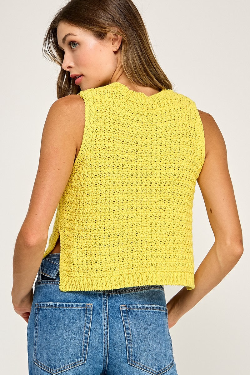 Knitted Crop Top
