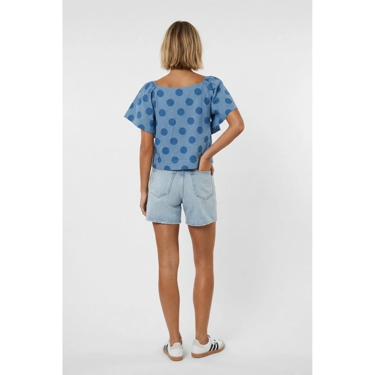 Two Blues Blouse