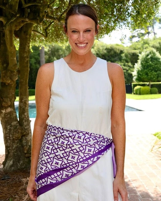 LSU Game Scarf
