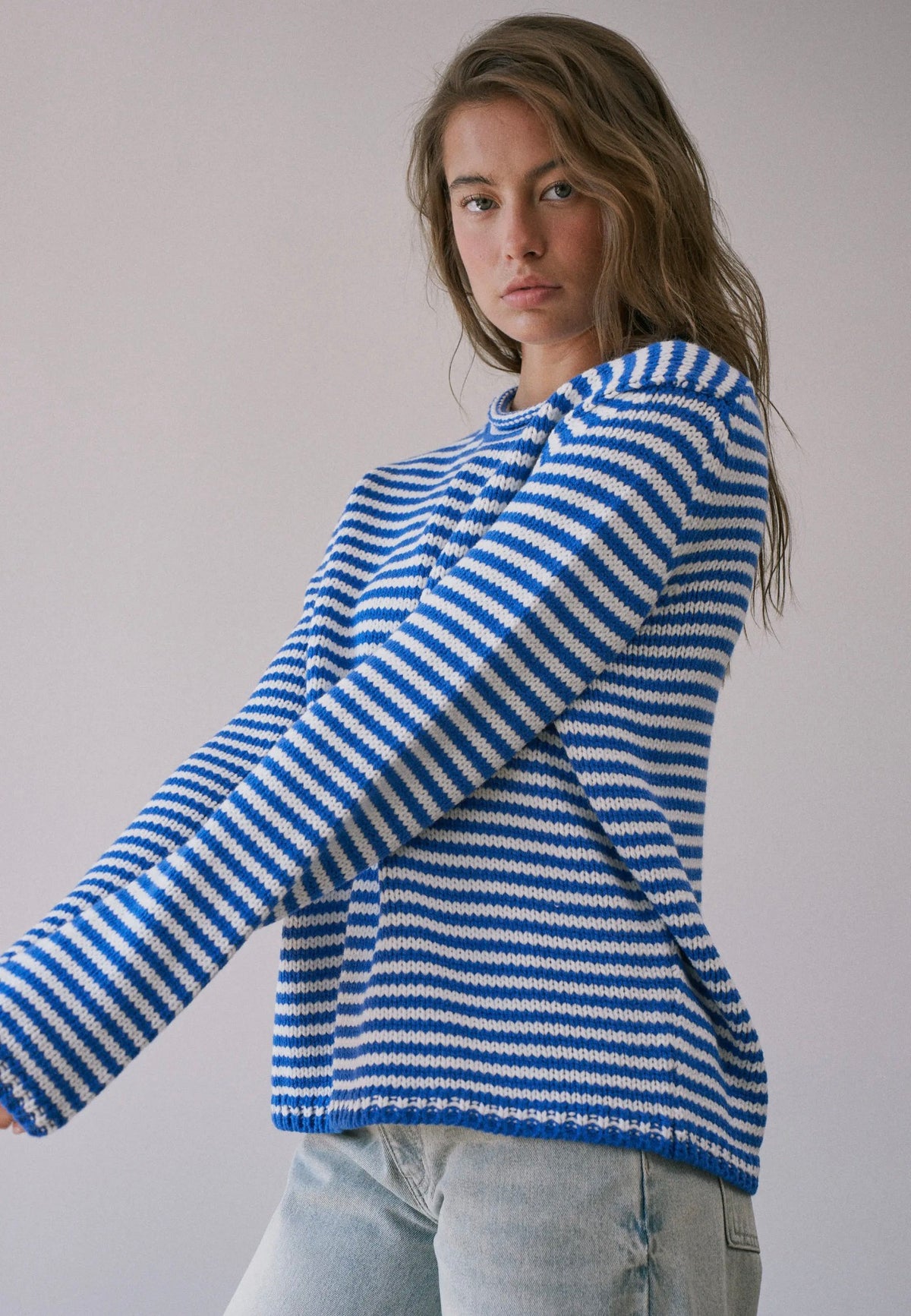 Royal Stripes Sweater