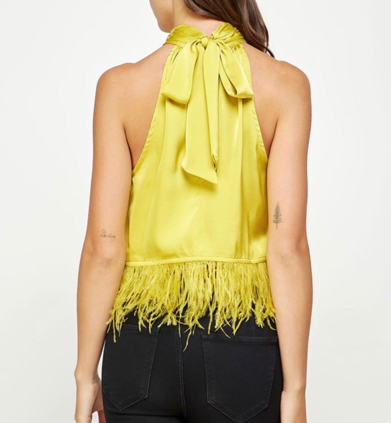 Lime Light Halter Top