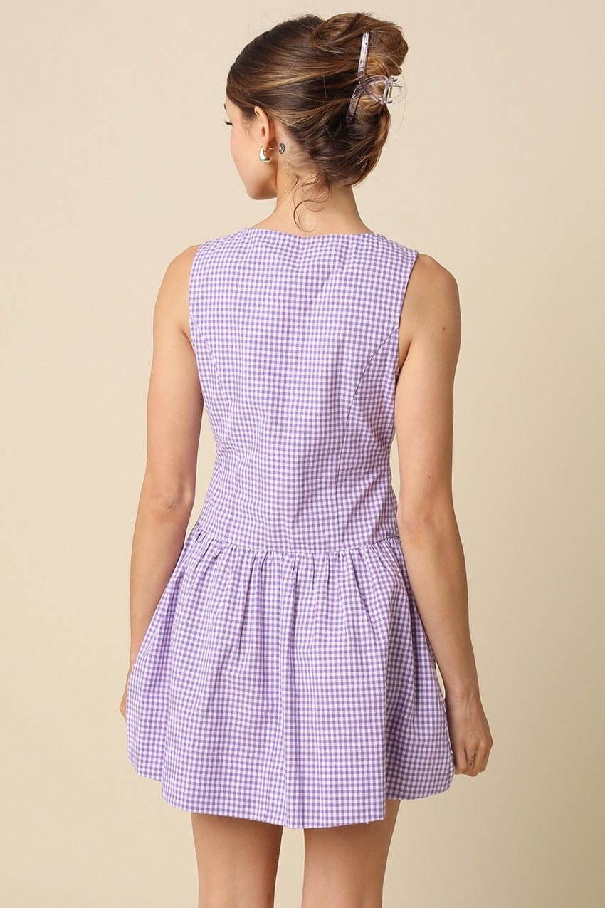 Sienna Gingham Dress