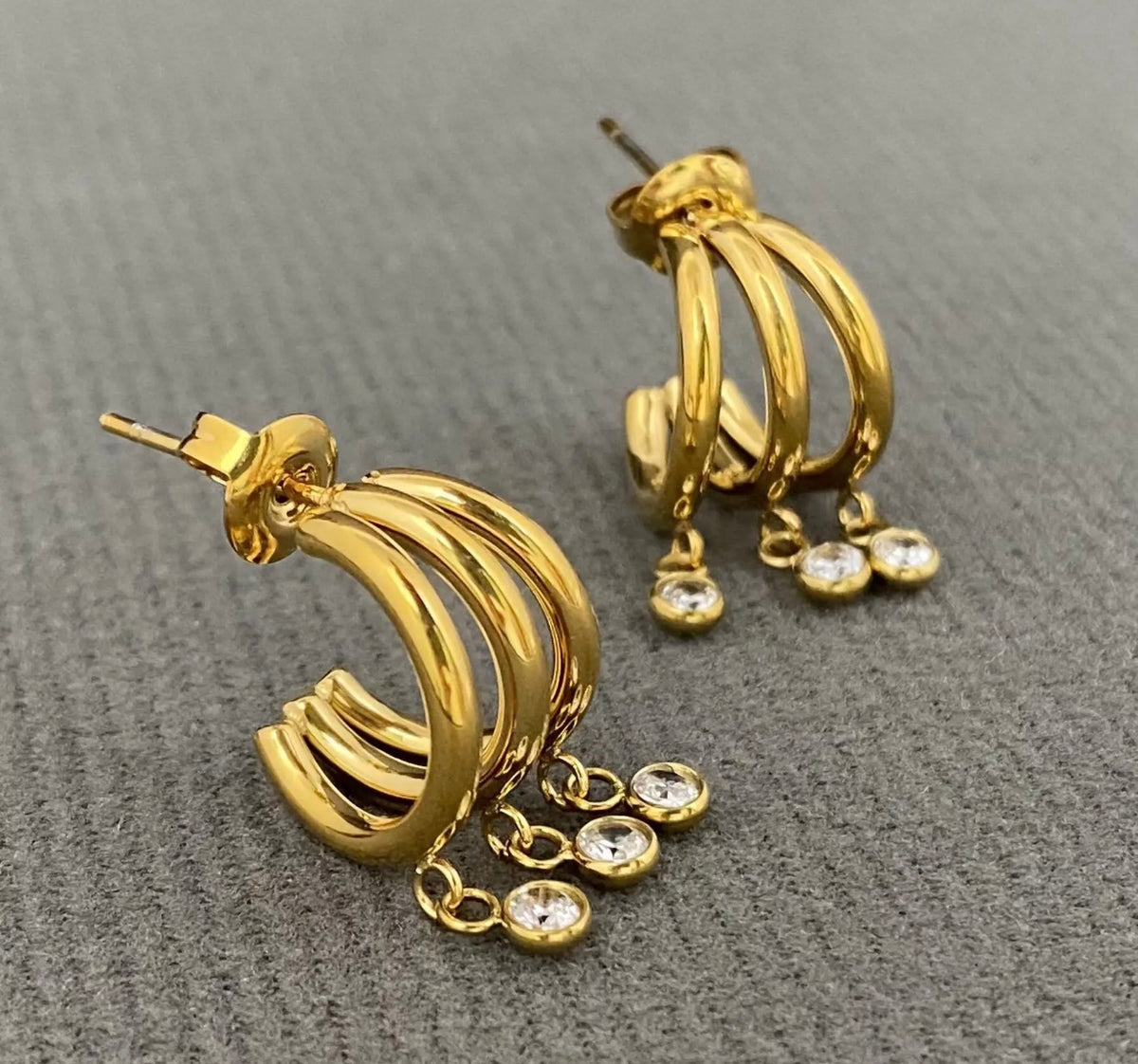 Baby Triple Hoops