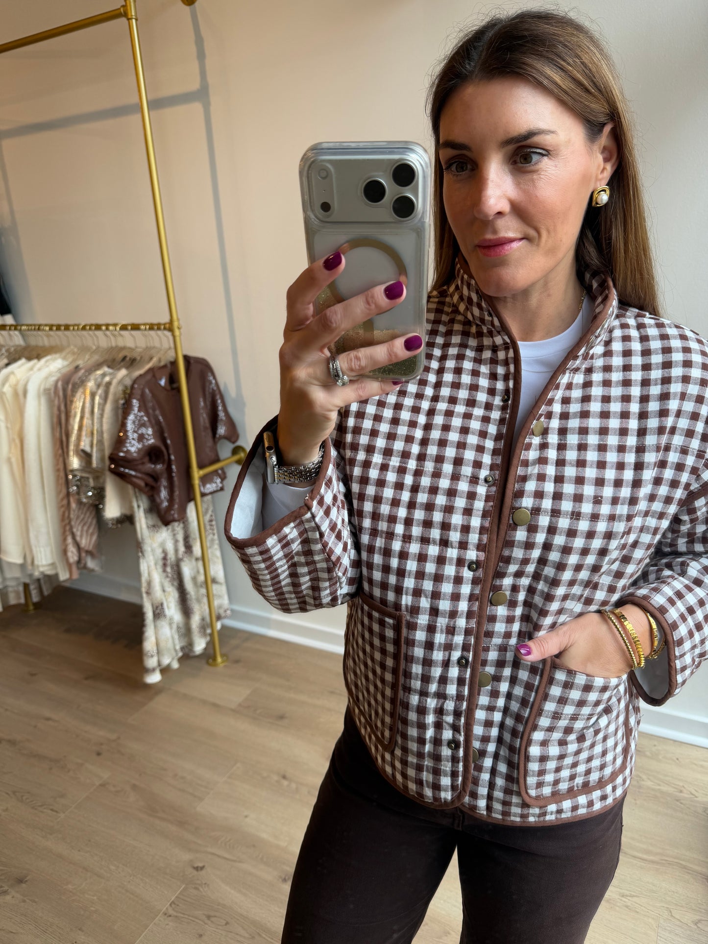 Gingham Graham Jacket