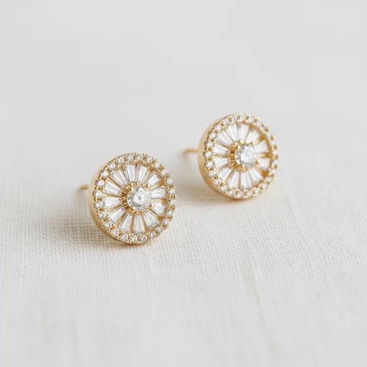 Glam Gemstone Stud