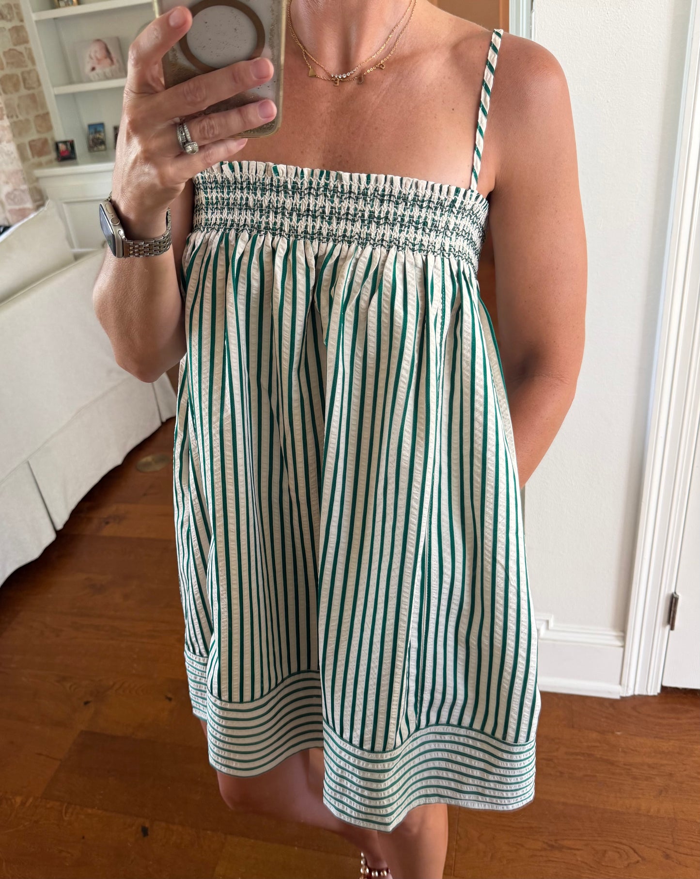 Green Stripe Mini