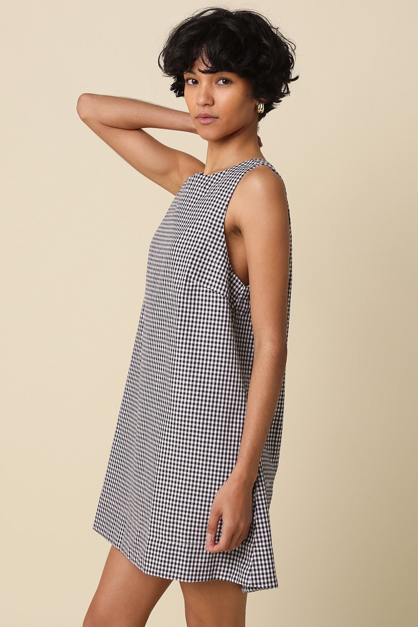 Gingham Mini Dress