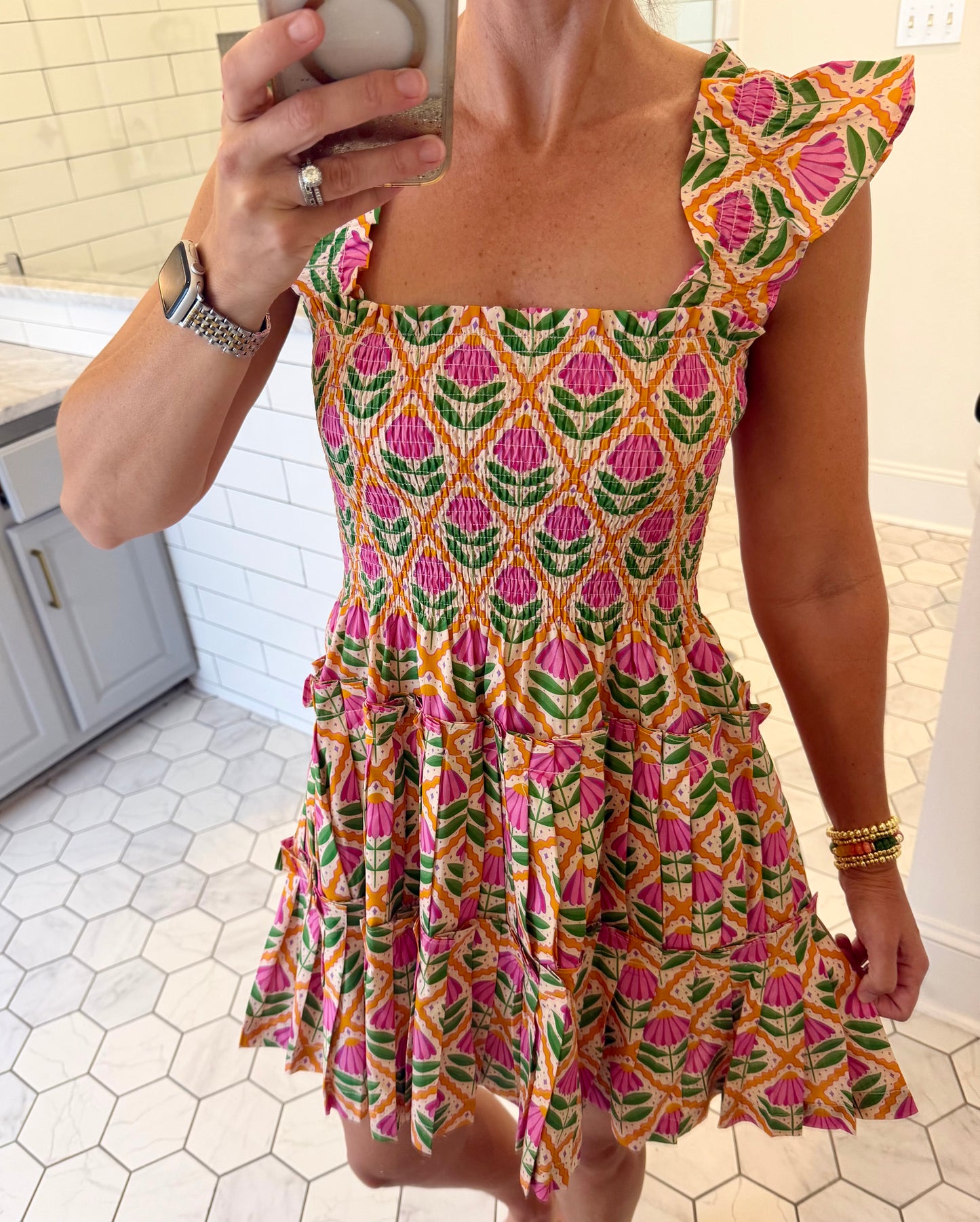 Floral Magic Mini Dress