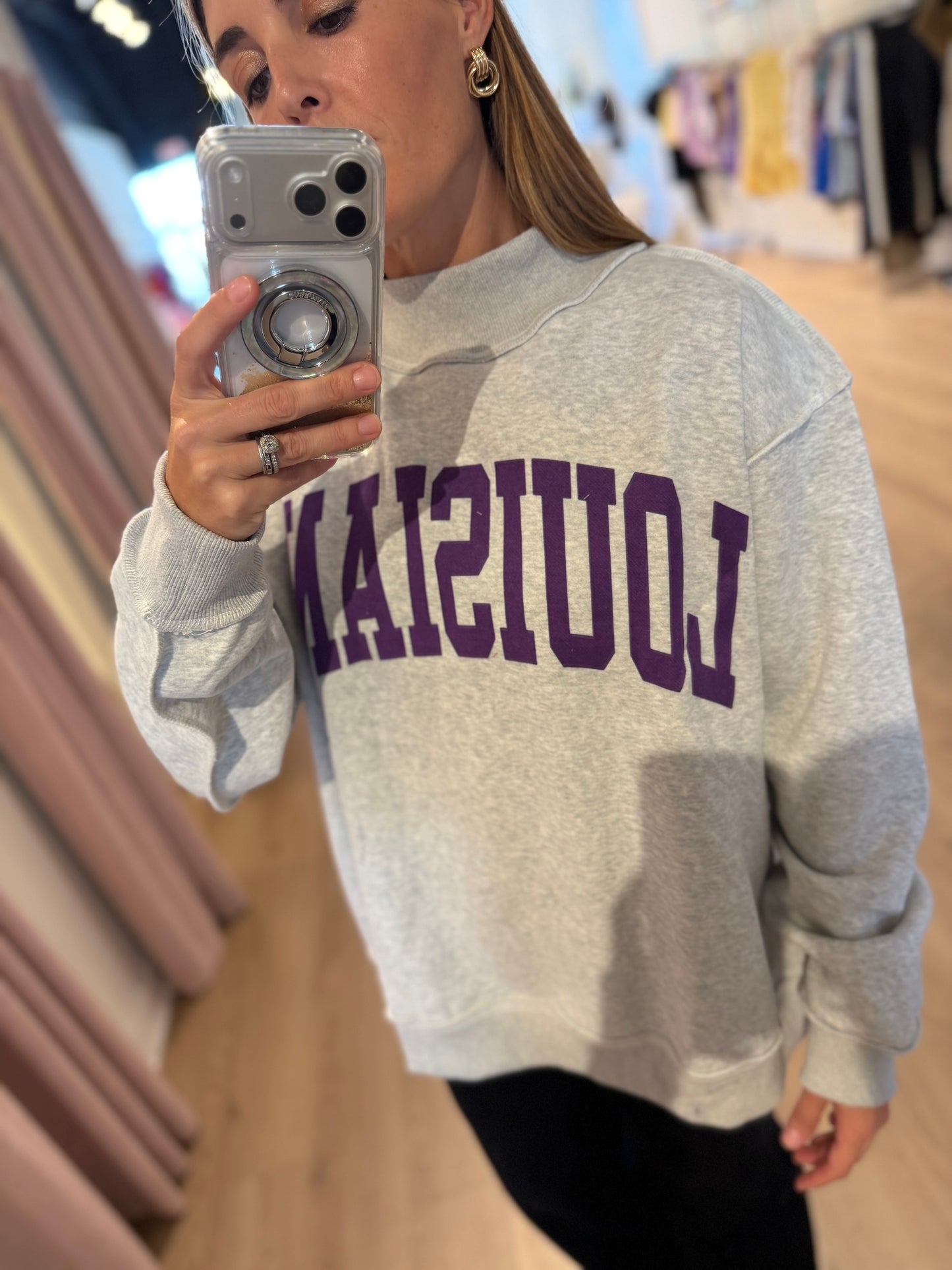 Louisiana Crew Sweater