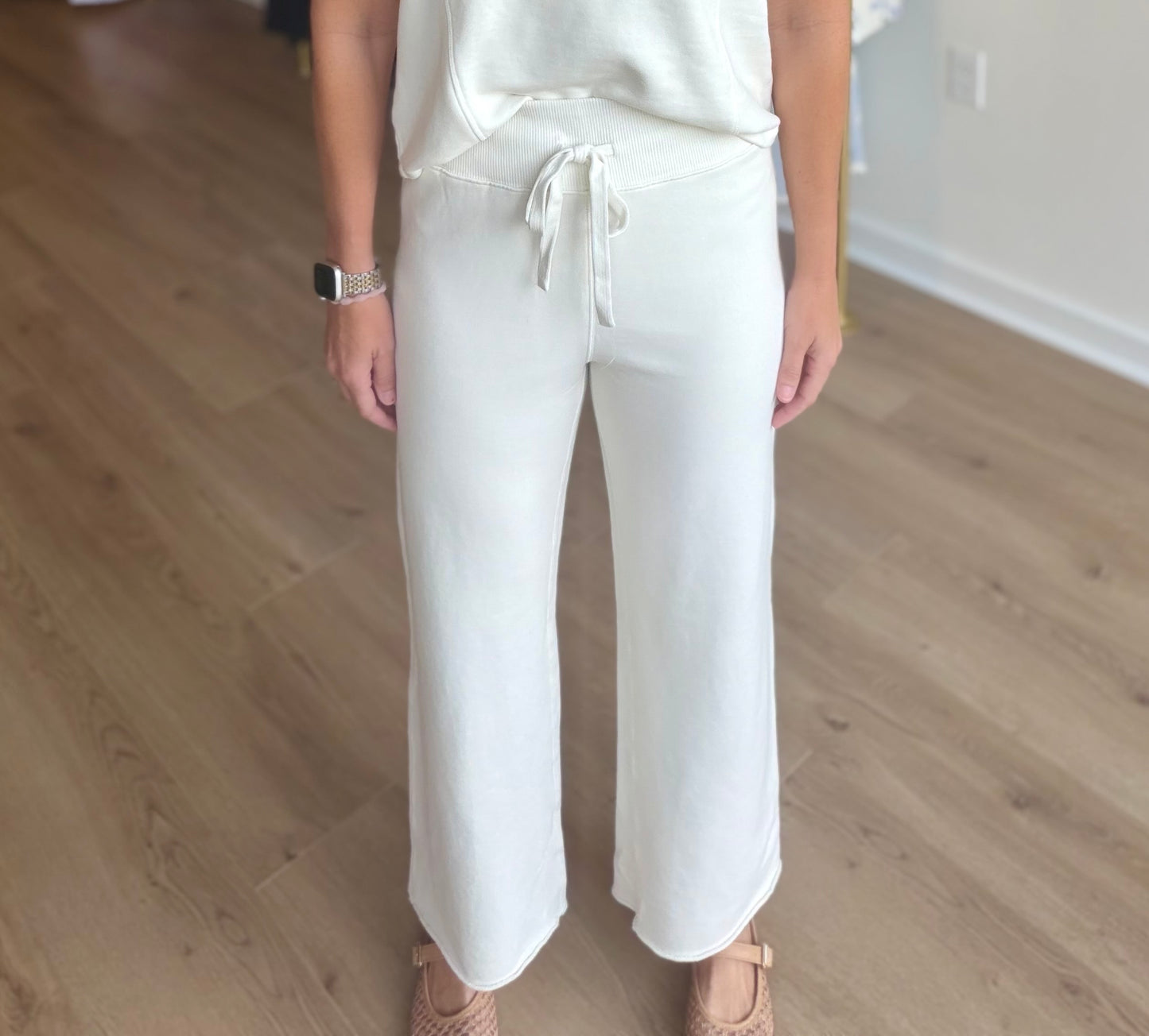 Comfort Waist Crop Flare