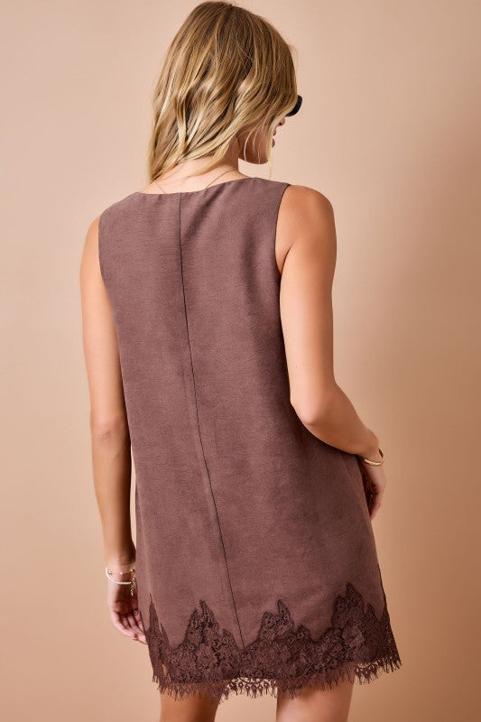 Chocolate Lace Shift