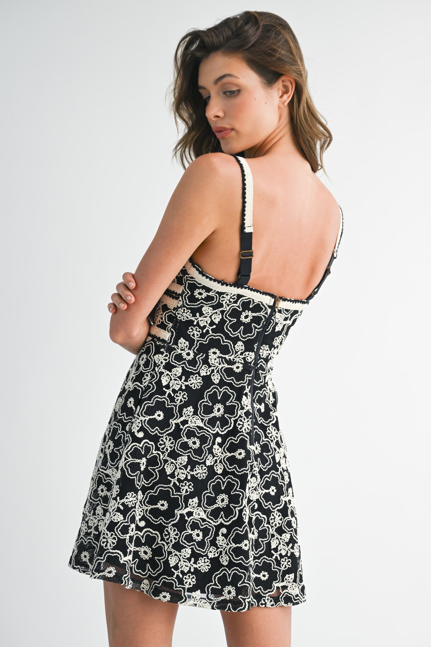 BW Illusion Dress