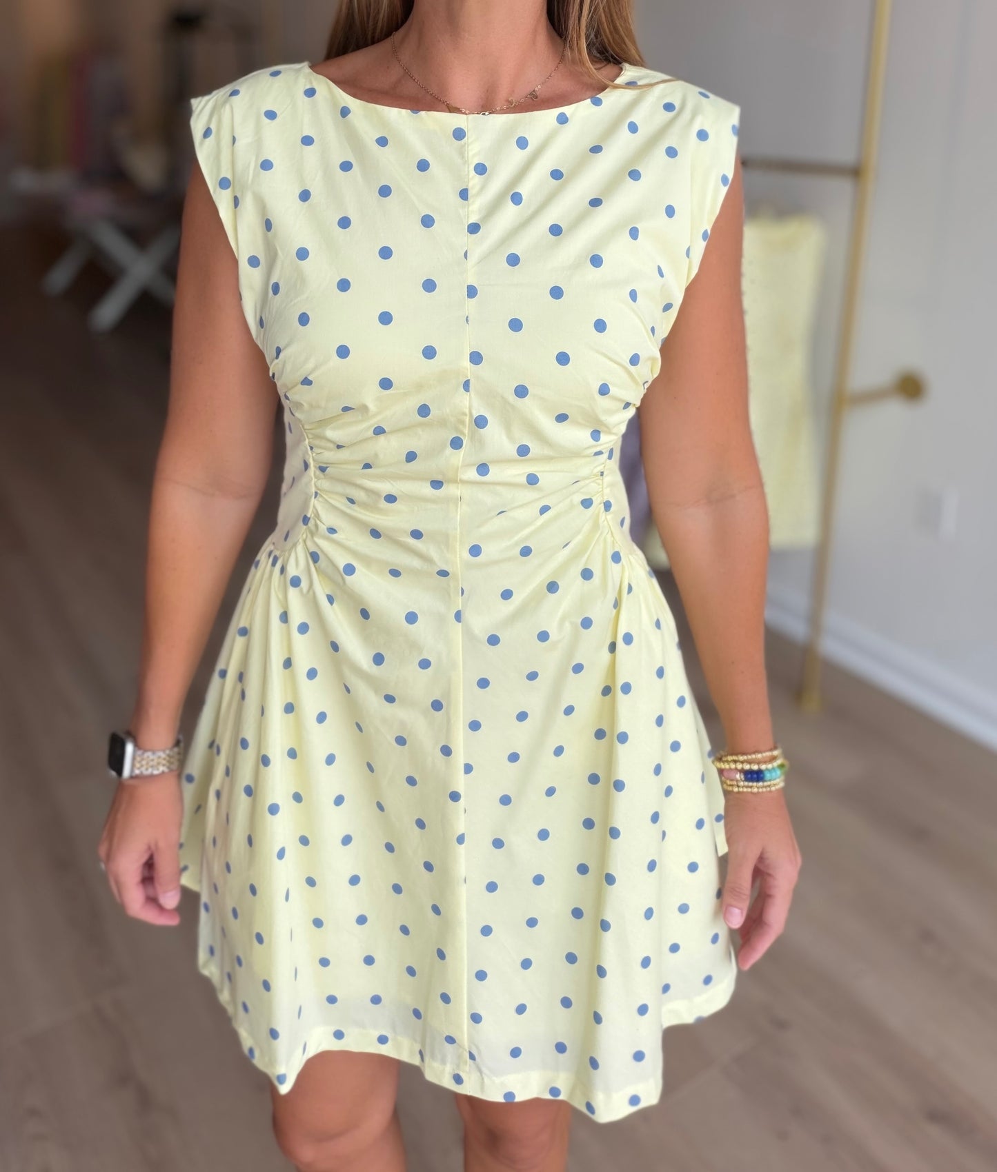 Butter Polka Dot Mini