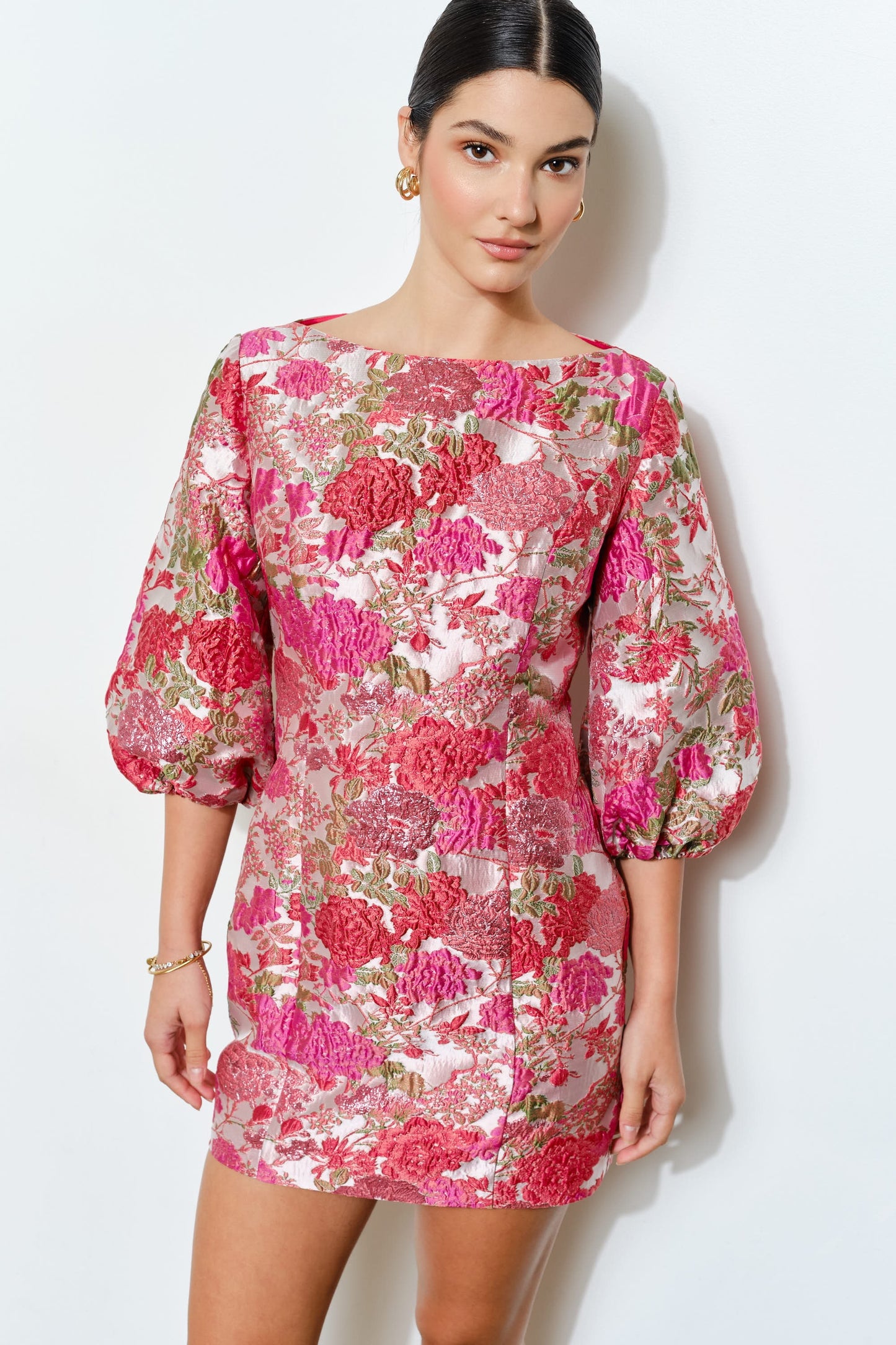Justly Jacquard Dress