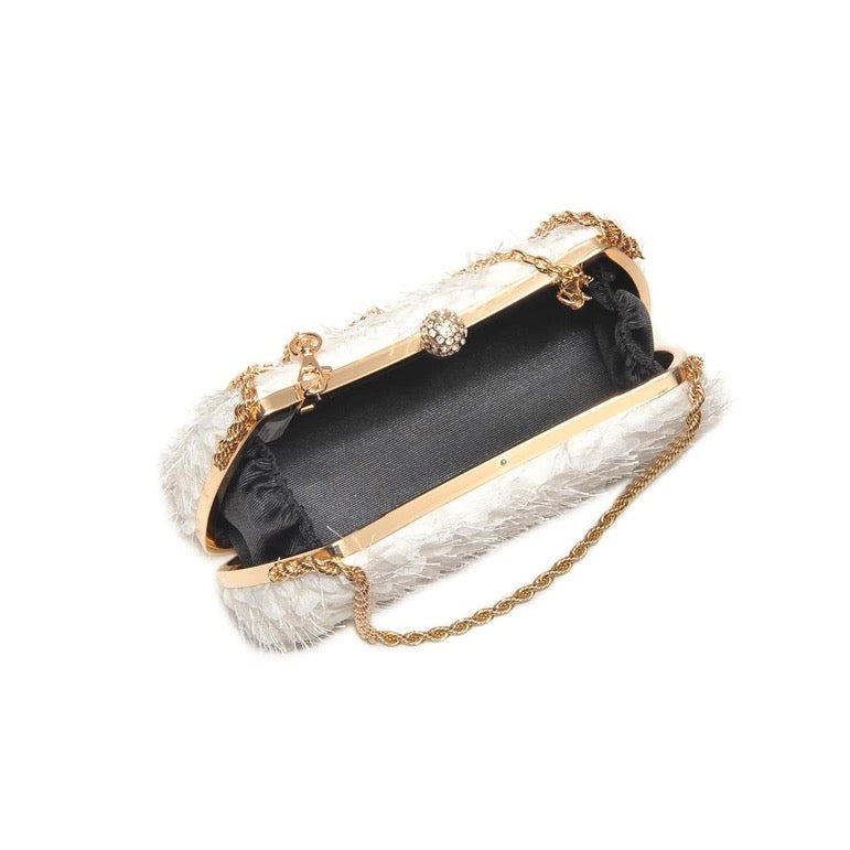 Fringe Evening Bag