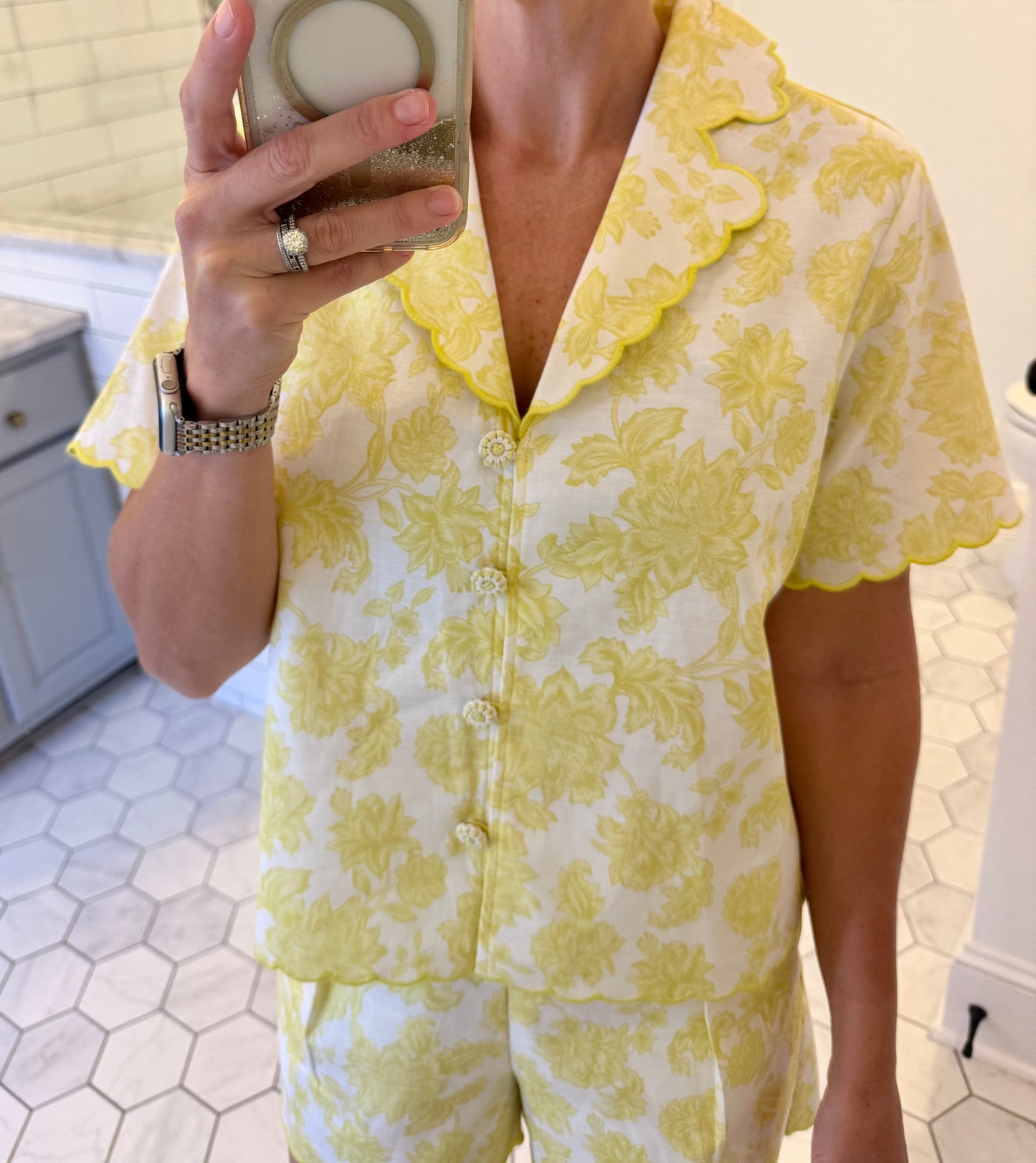 Butter Botanical Blouse
