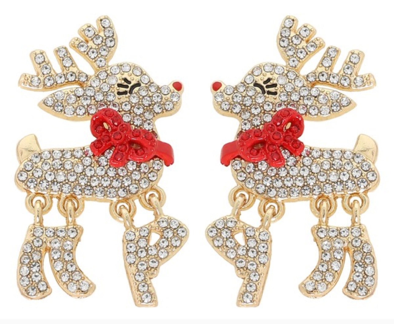 rhinestone reindeers