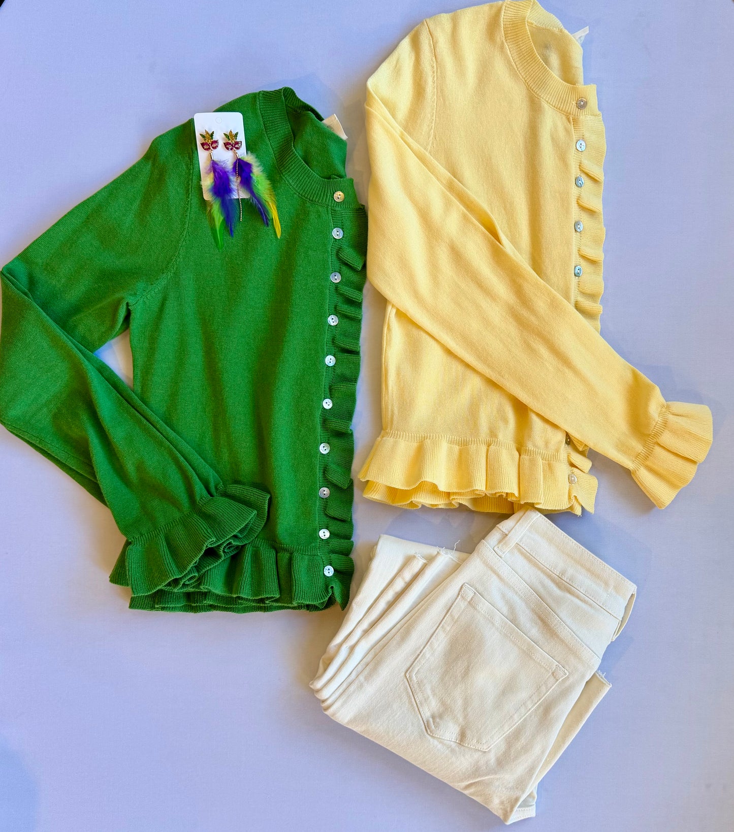 Ruffled Hems Top