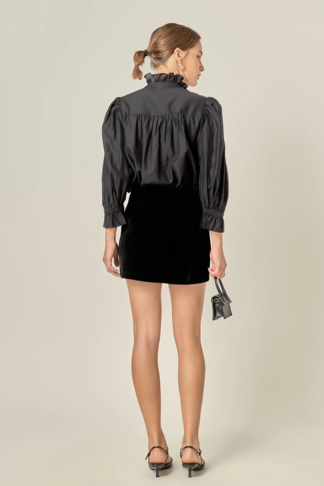 Ruffle Detail Blouse