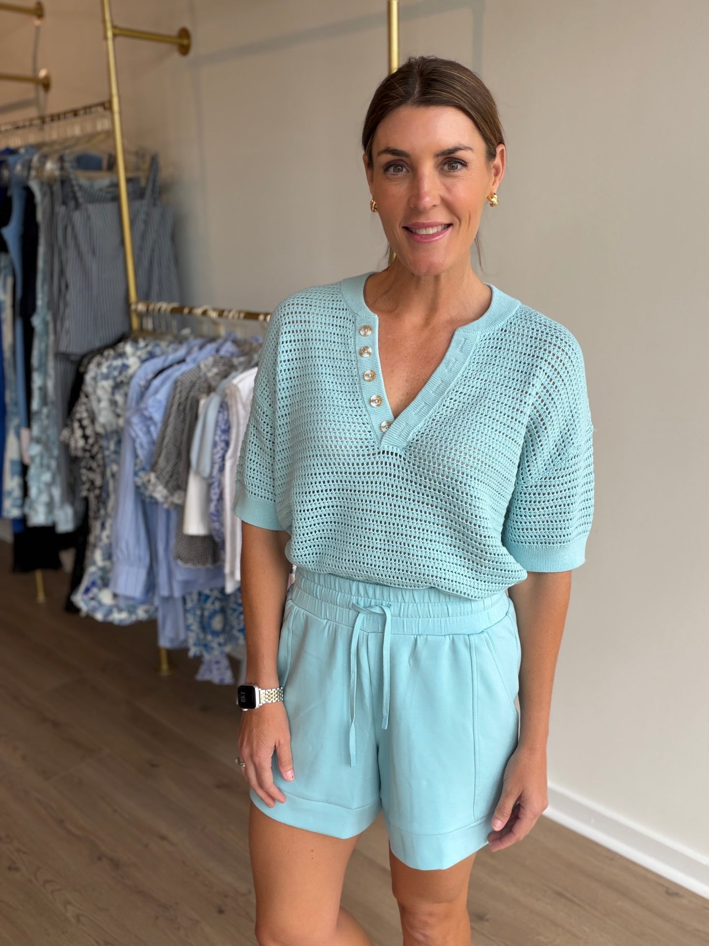 Varley Callie Knit Top