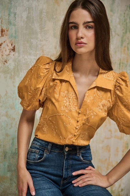 Narobi Floral Top