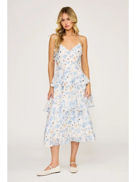 Maizie Tiered Midi