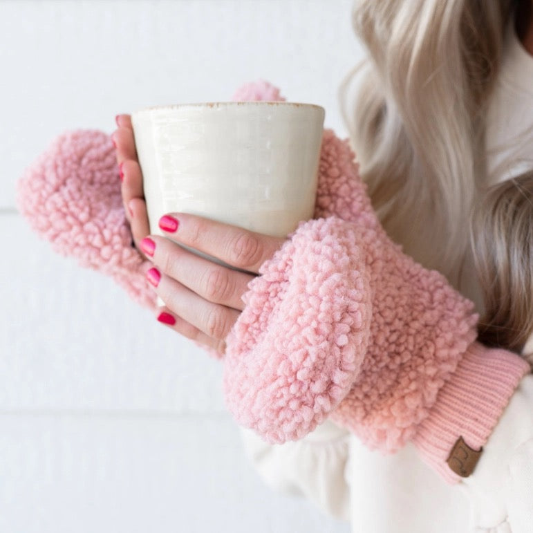 Soft Sherpa Mitten