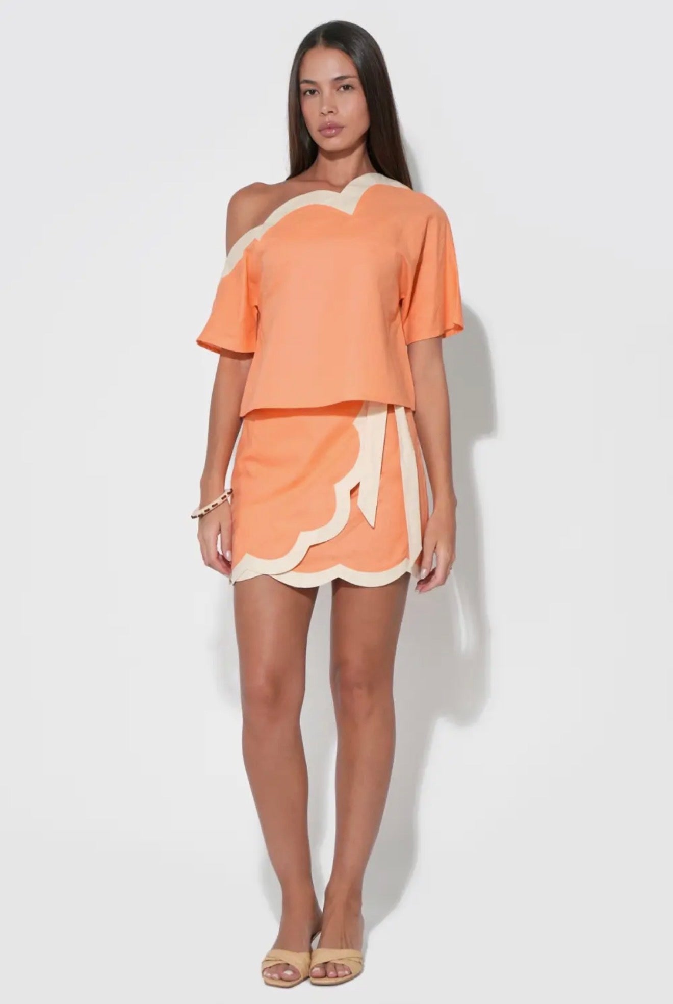 Creamsicle Wrap Skirt