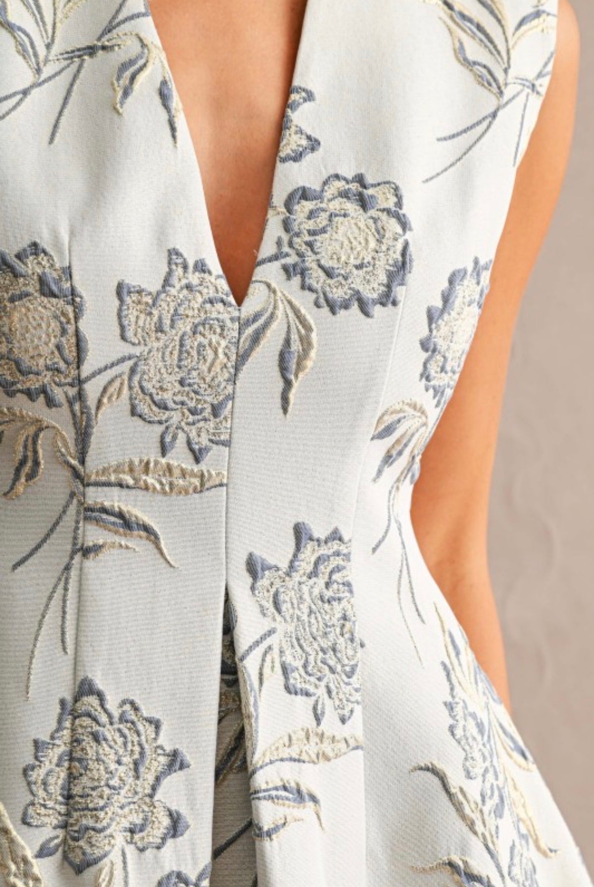 Golden Blue Midi