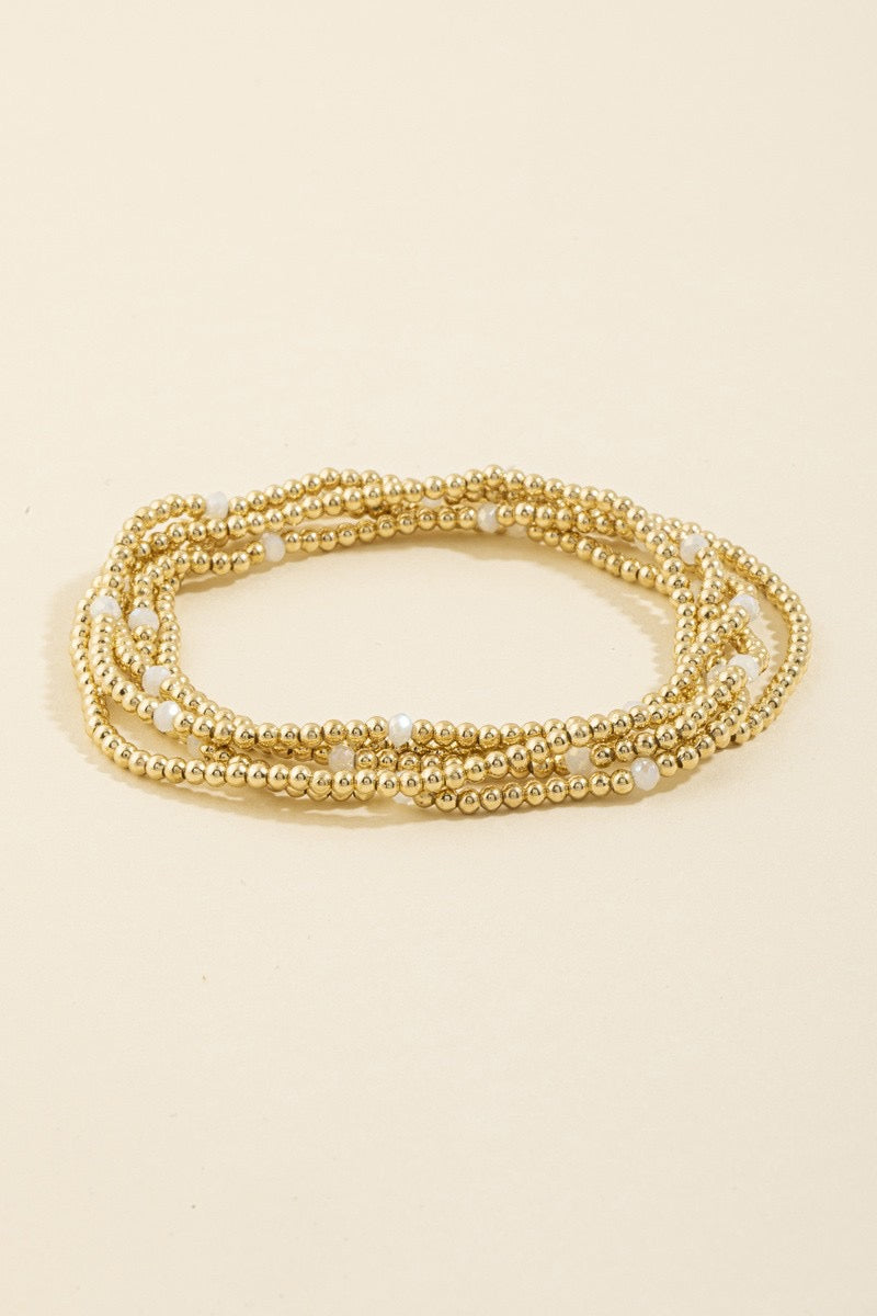 Crystal Beaded Bracelet