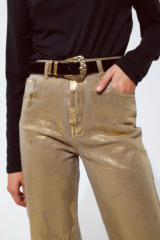 Mardi Metallic HR Denim