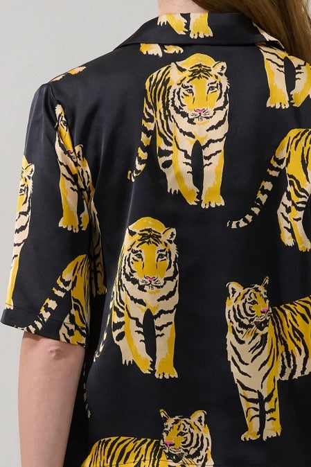 Bengal Button Top
