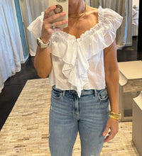 White Summer Time Top