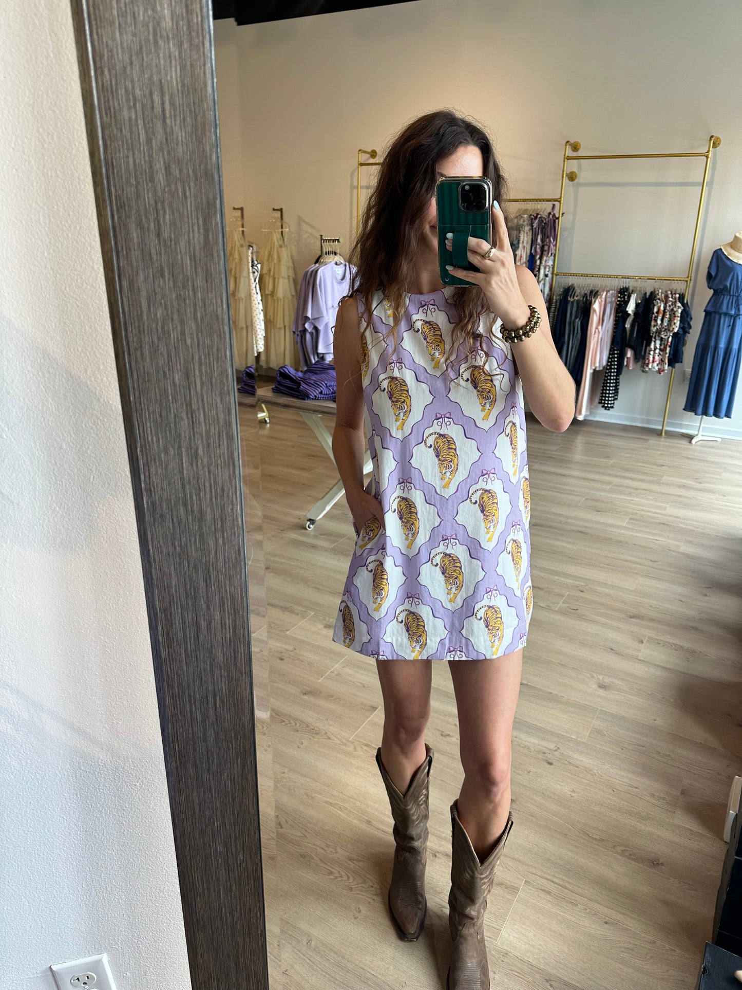 Tiger Frame Dress