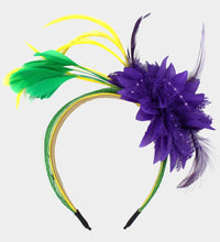 Mardi Gras Feather Headband