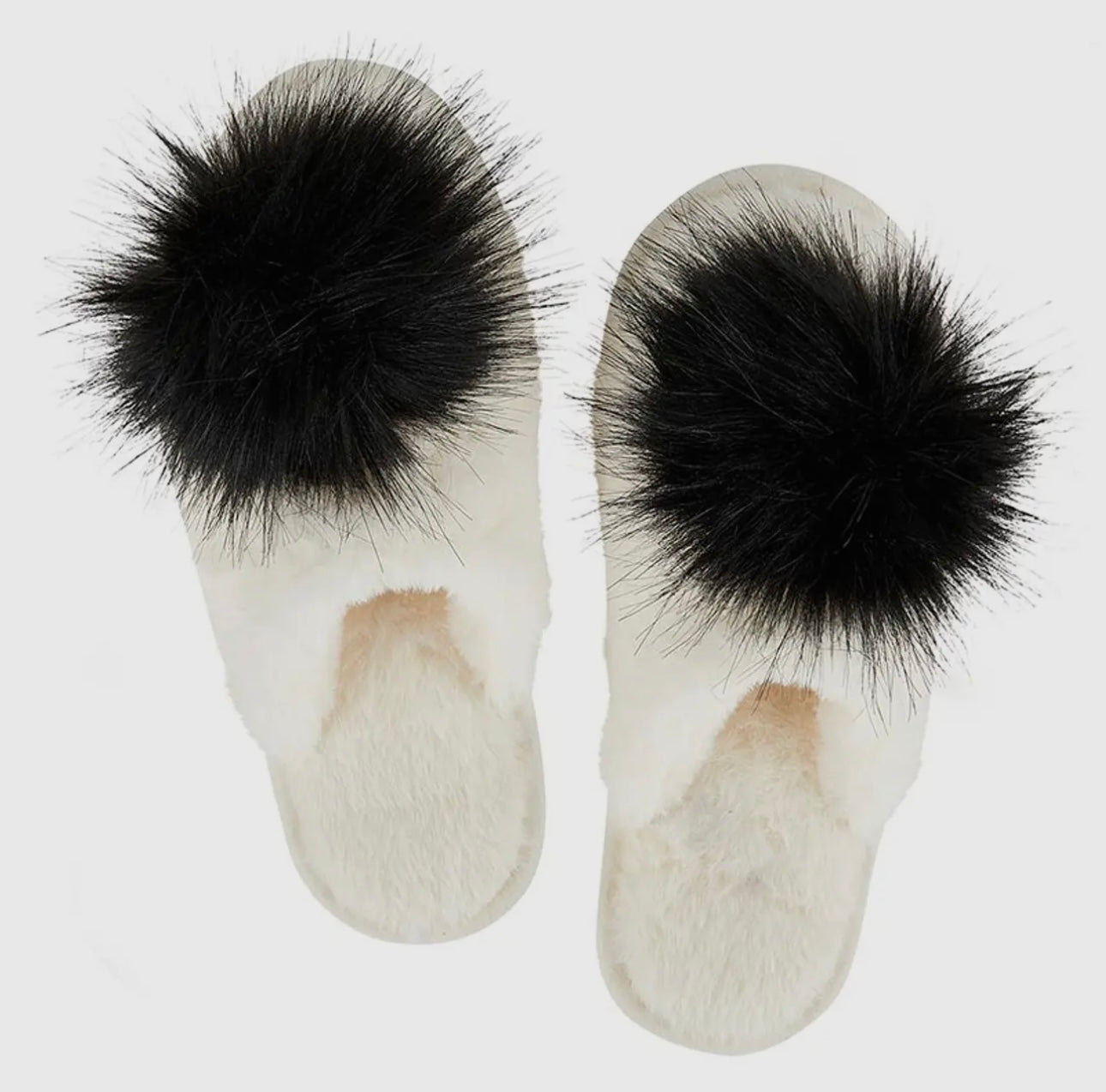 pom pom slippers