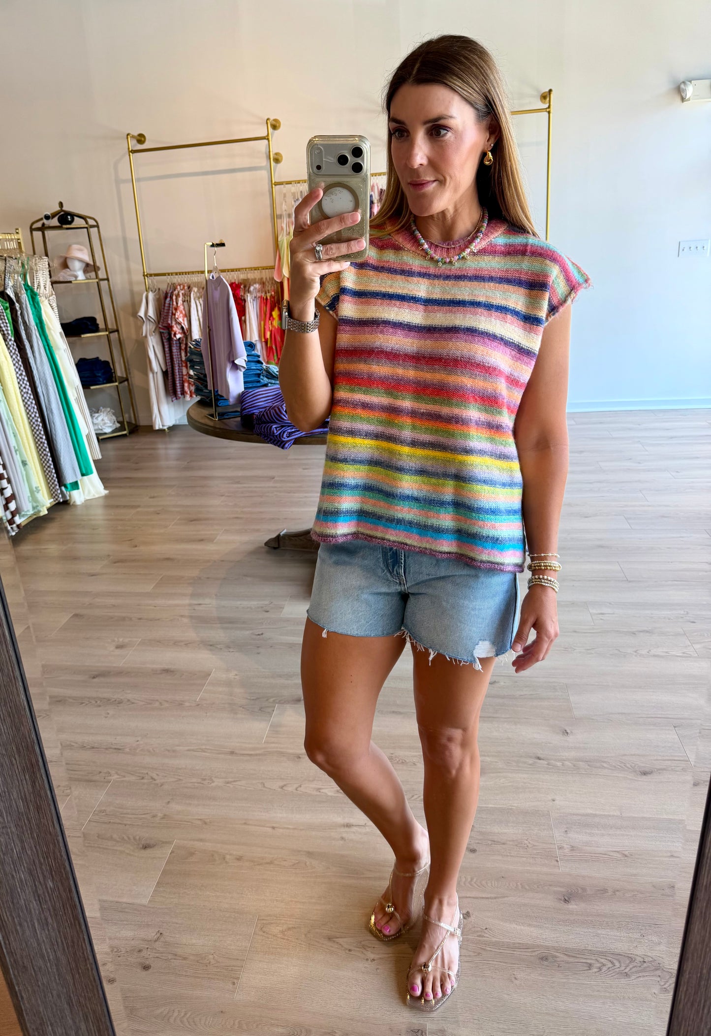 Rainbow Sweater Vest