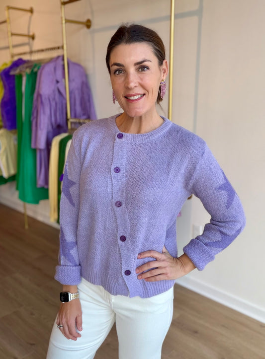 Star Sleeve Cardi